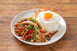 ガパオ食堂人気No.1 ガパオごはん Gapao Rice