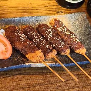 風来坊 味噌串カツ