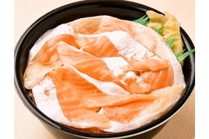 魚丼 トロサーモン丼