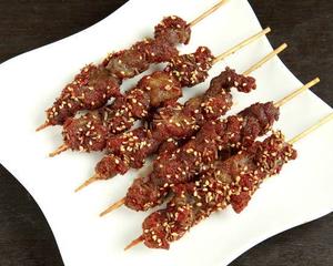 ラム肉の串焼き5本