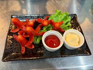 竜ちゃんの大好物赤ウインナー