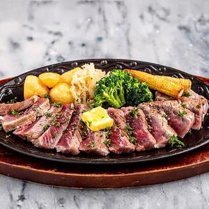 【単品】グッドバターステーキ スパイシージンジャー＆バターソース 200g