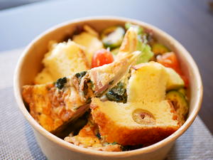 ランチボックス キッシュ・ケークサレ 【Lunchbox】Homemade cake sale,quiche and salad