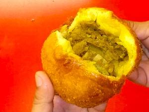 カレー揚げ黒豚饅 1個