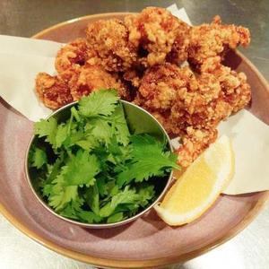 クミンまみれの唐揚げ Cumin seeds fried chicken