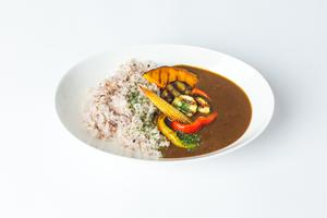 グリル野菜のスパイシーカレー