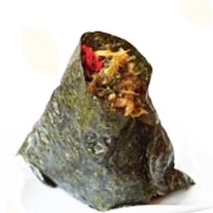 おにぎり(たかな油炒め)