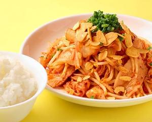 ガーリック豚キムチ単品ご飯無し 小盛 garlicporkKimchi small