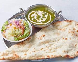 ほうれん草 マッシュルーム カレーセット Sag Mushroom Curry Set