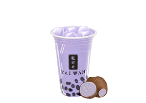 No7. タピオカタロ芋ミルク 珍珠芋香/Tapioca Taro Milk