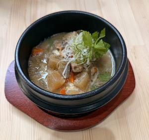 自家製もつ煮込み