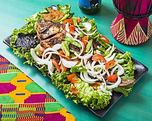 テラピアのグリル Grilled Tilapia