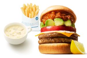モスバーガー 【+60円ドリンクセット】ダブル アボカド タコスバーガー