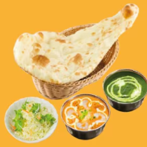 (当店人気NO-1)2種類カレーセット2CurrySet おかわりナン有