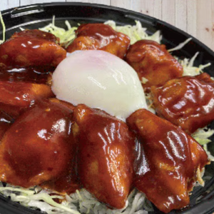 ジョニーのからあげ ヤンニョム温玉丼