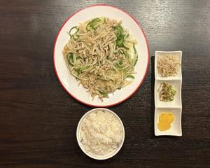 チンジャオロース定食