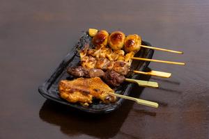 焼き鳥いいとこ五本盛り