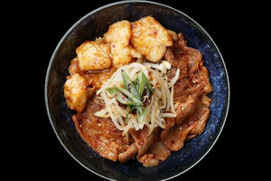 【人気No.2】牛カルビ＆和牛ホルモン丼