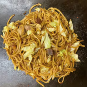 豚カレー焼きそば
