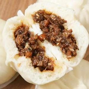 四川味噌肉まん(肉包, Sichuan Miso Pork bun)