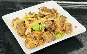 Stir-fried pork cartilage with spices / ブタ軟骨(スパイス炒め)