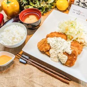 オリジナルチキン南蛮定食 (甘酢だれ)