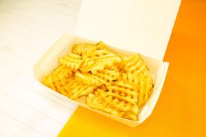 ワッフルカットポテト