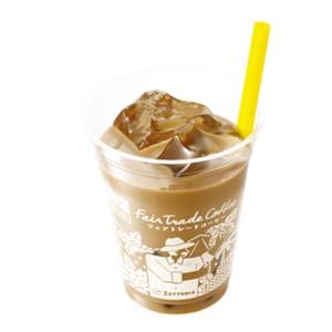 ゼッテリア ZETTERIA アイスカフェオレL Fair Trade Iced Caf au Lait L