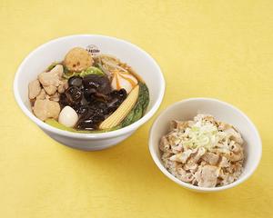 バラエティセット+豚しゃぶ丼