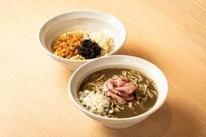 濃厚煮干蕎麦+和え玉セット