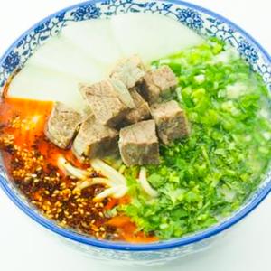 肉盛蘭州拉麺