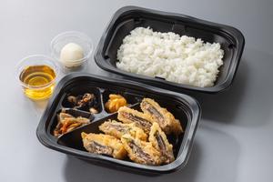 鰹の梅はさみ揚げ弁当