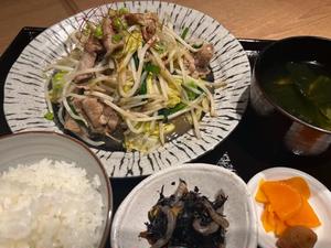 肉野菜炒め弁当