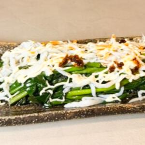 ネギしらすラー油マヨ