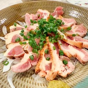 熟れ鶏モモ炙り