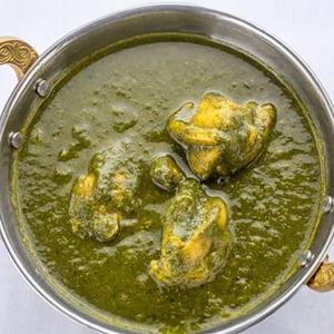 ほうれん草チキンカレーhorennso chicken curry