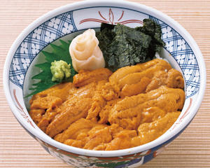 雲丹丼