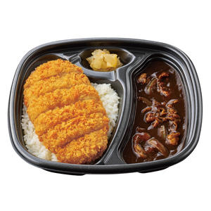 ほっともっと プレミアム牛肉黒カレー(ロースカツ)
