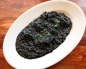 イカ墨のリゾット Squid Ink Risotto
