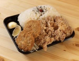 1キロからあげ＆ヒレカツ弁当 1kg Karaage＆Hirekatu Box