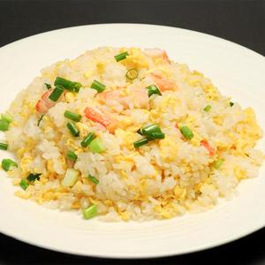 カニネギチャーハン