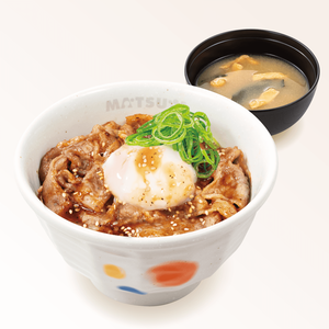 新焼き牛めし(味噌汁付)