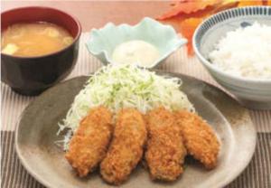 カキフライ定食 ごはん大盛