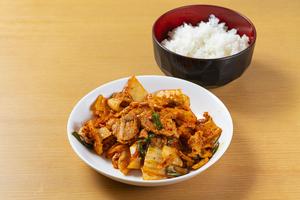 豚キムチ炒め弁当【menu限定】