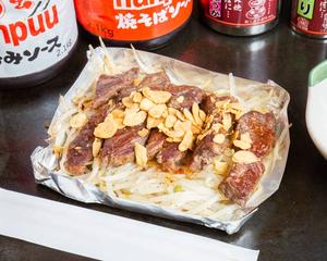 牛ガーリックステーキ