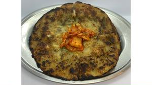 【ハーフサイズ】海鮮チヂミ(4枚入り)(Half size Korean seafood pancake)