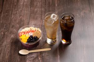 アサイーボウルドリンクセット(コーラoジンジャー)