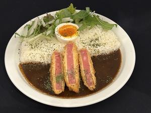 欧風黒バター厚切りハムカツカレー(ごはん350g)