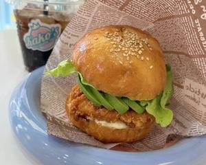 チキンフィレアボカドバーガーセット