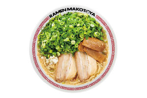 青ねぎ背脂醤油ラーメン